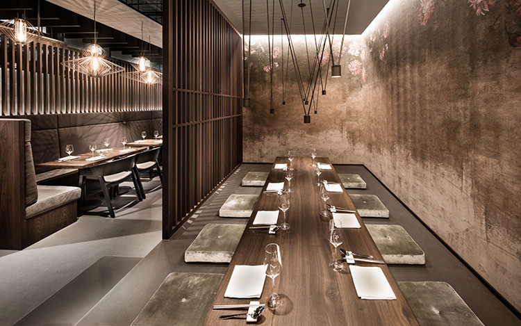 طراحی رستوران ژاپنی ، طراحی رستوران مدرن