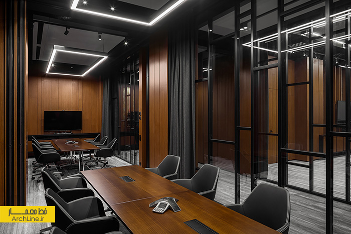 طراحی داخلی اتاق اداری