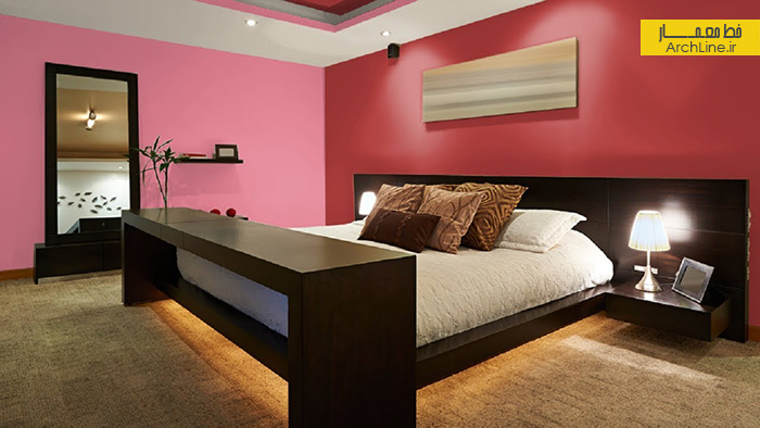 رنگ مناسب اتاق خواب کوچک