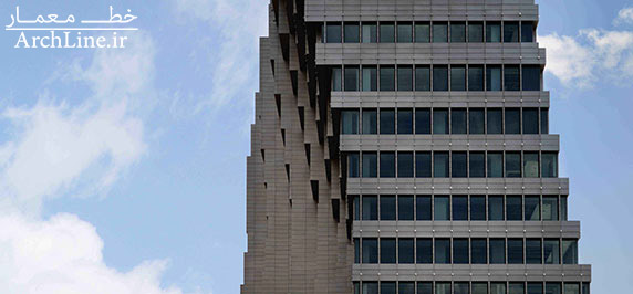 معماری برج جام بانک ملت