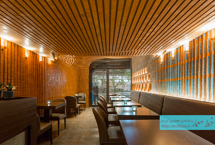 معماری و طراحی داخلی کافه اسپیرس