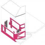 دیاگرام معماری رستوران کانکریت