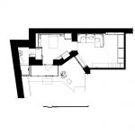 پلان طراحی داخلی آپارتمان کوچک