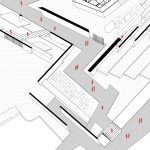 سایت پلان معماری ساختمان نمایشگاه