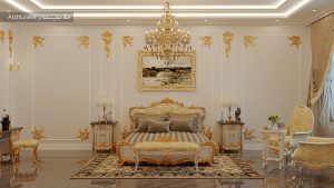 اتاق خواب کلاسیک و سلطنتی