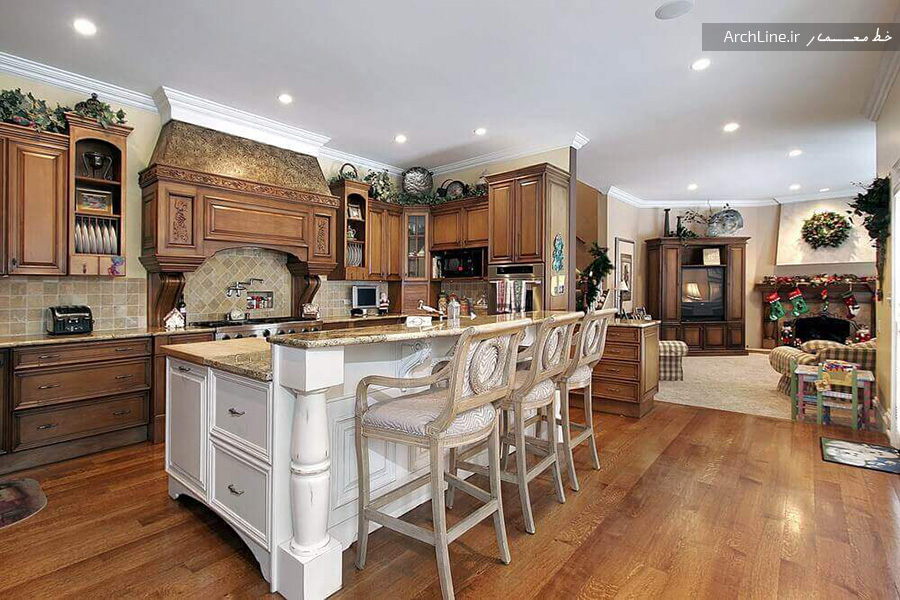 آشپزخانه به سبک کلاسیک