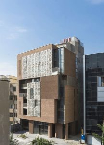 زیباترین نمای ساختمان مدرن در تهران