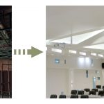 بازسازی سالن اجتماعات بانک تجارت اردبیل