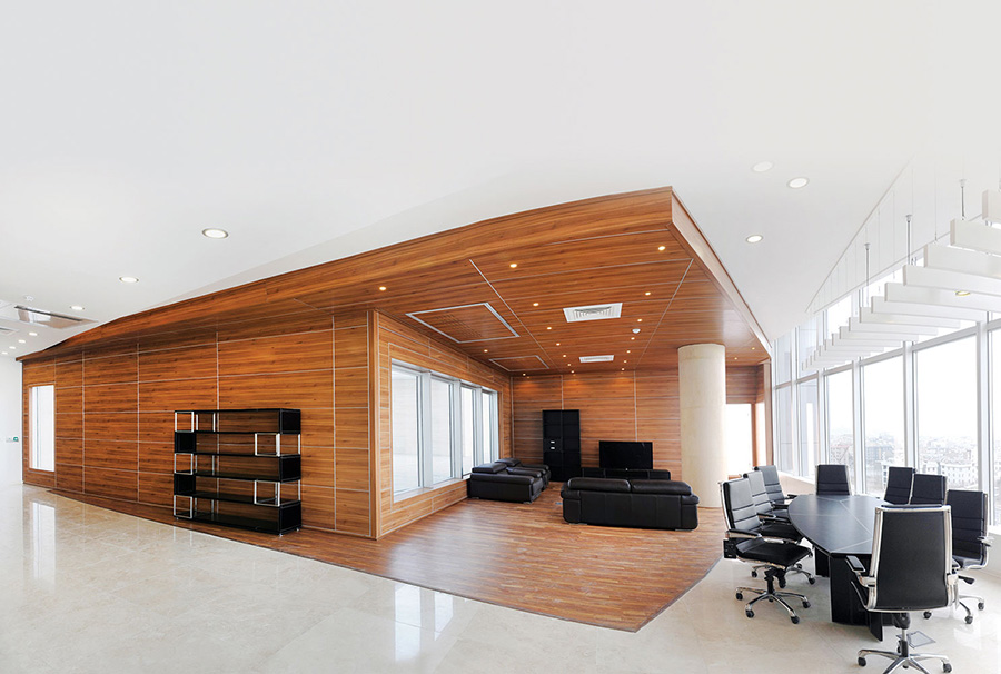 طراحی داخلی ساختمان دفتر مرکزی شرکت ایرانسل