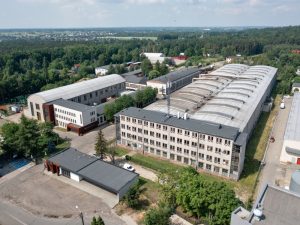 طراحی معماری دفتر مرکزی لهستانی صنعت NT