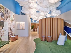 فروشگاه سلامت کودک| طراحی و معماری  Alda Ly