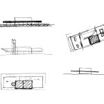 مکعبی آجری در طراحی معماری ویلا مدرن CG