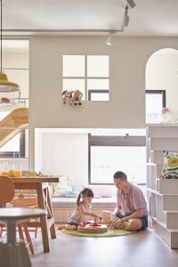طراحی داخلی خانه با مفهوم خانواده