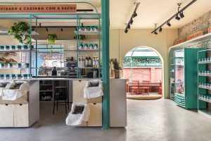 طراحی داخلی کافه و فروشگاه با حفظ خاطرات خانوادگی
