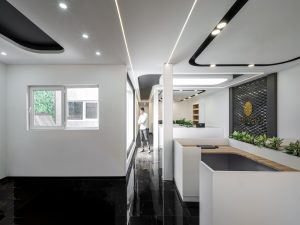 طراحی داخلی دفتر کار شانا