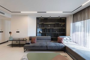 طراحی داخلی آپارتمان نگین اثر رضا مفاخر
