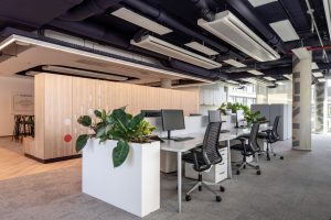 طراحی داخلی دفتر کار مدرن و کاربردی
