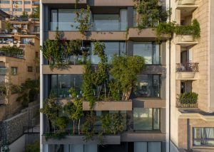 طراحی نمای سبز در معماری ساختمان مسکونی