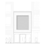 آجر و شیشه در طراحی نمای ساختمان گالری لایکا