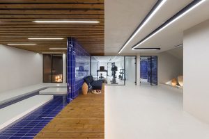 طراحی داخلی آپارتمان خط آبی