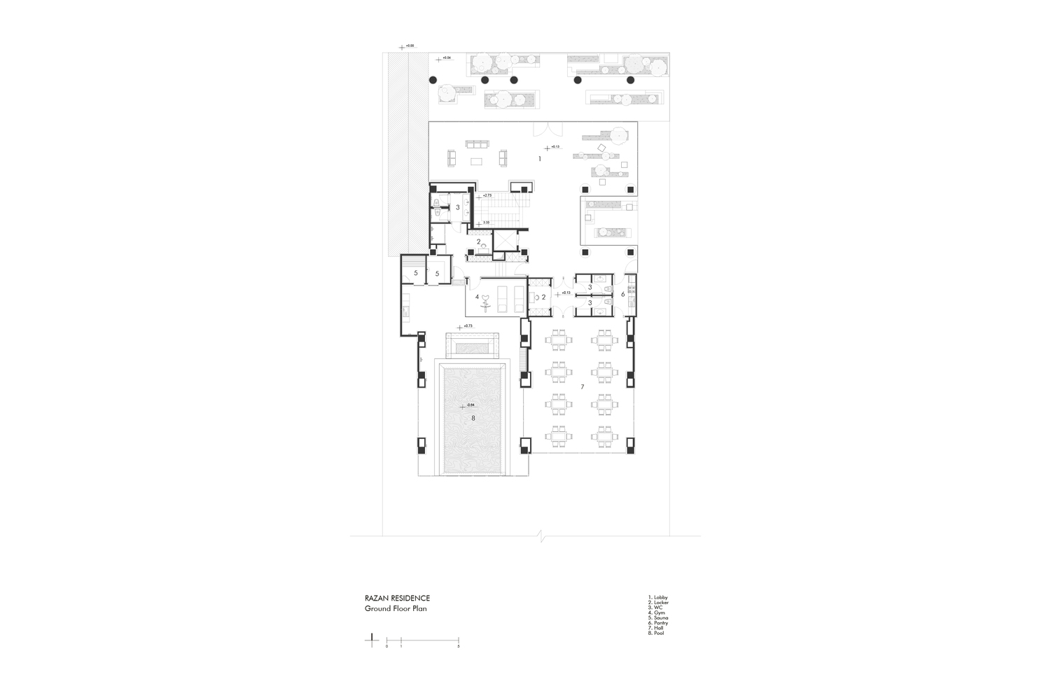 معماری ساختمان مسکونی رازان