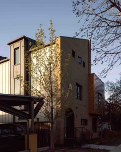 نما مدرن آجری مسکونی