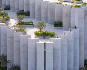 کاربرد بتن در نما کارخانه
