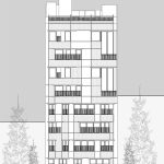 معماری ساختمان مسکونی میان