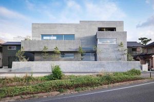 حجم بتنی در طراحی نما مسکونی