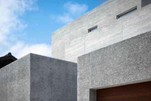 حجم بتنی در طراحی نما مسکونی