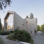 چوب در طراحی نما ویلا