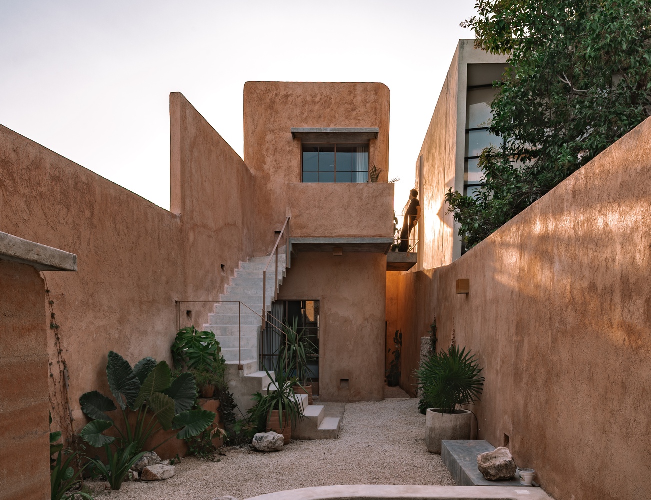 نمای کاهگلی مدرن