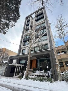 معماری ساختمان مسکونی بنفشه