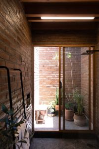 طراحی نمای آجری مدرن ویلا