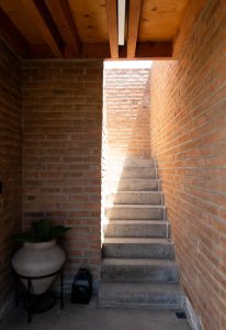 طراحی نمای آجری مدرن ویلا