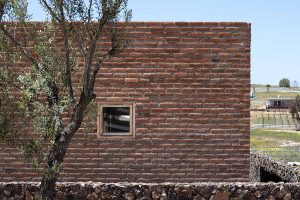 طراحی نمای آجری مدرن ویلا