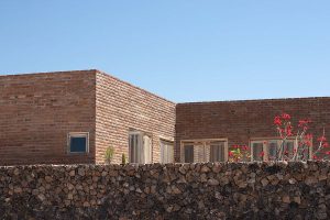طراحی نمای آجری مدرن ویلا