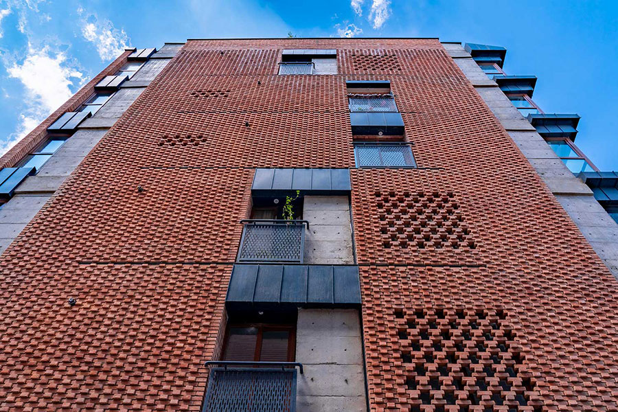 معماری آپارتمان مسکونی بختیار
