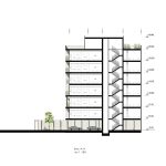 معماری ساختمان مسکونی گوشه ها