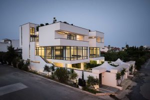 معماری ویلا مسکونی دو یا یک