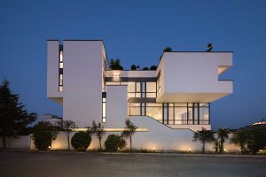 معماری ویلا مسکونی دو یا یک