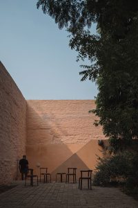 نمای آجر و کاهگل
