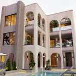 طراحی ویلای مدیترانه ای کردان