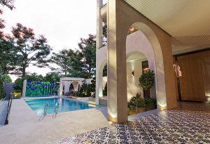 طراحی ویلای مدیترانه ای کردان