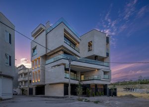 معماری ساختمان مسکونی دوآ