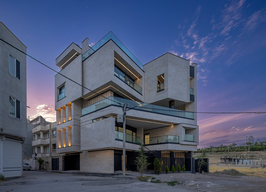 معماری ساختمان مسکونی دوآ