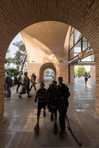 بازسازی میدانگاه مترو جهاد