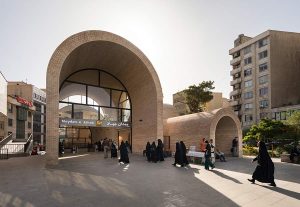 بازسازی میدانگاه مترو جهاد