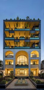معماری ساختمان مسکونی راز