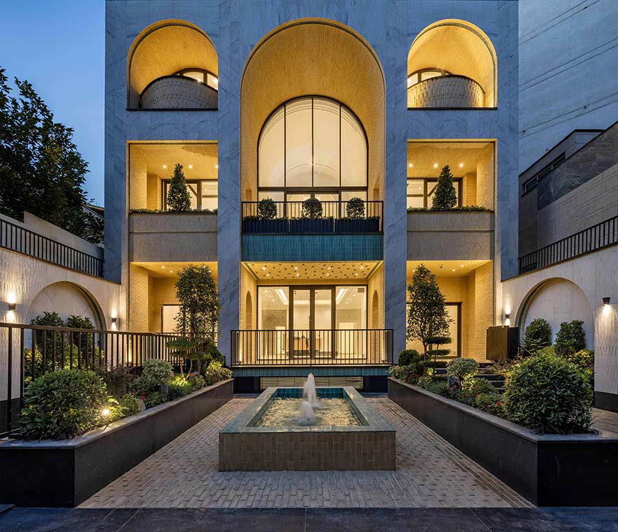معماری ساختمان مسکونی راز